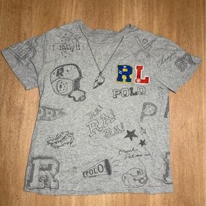 Gray Graphic Kids T-Shirt